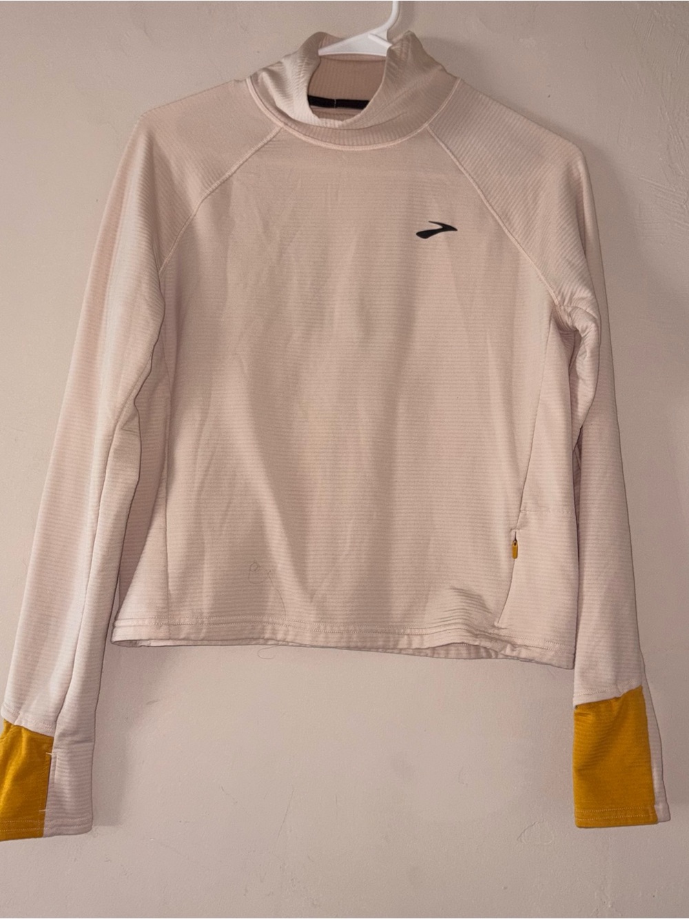 Brooks notch thermal long sleeve athletic top S - Picture 2 of 4